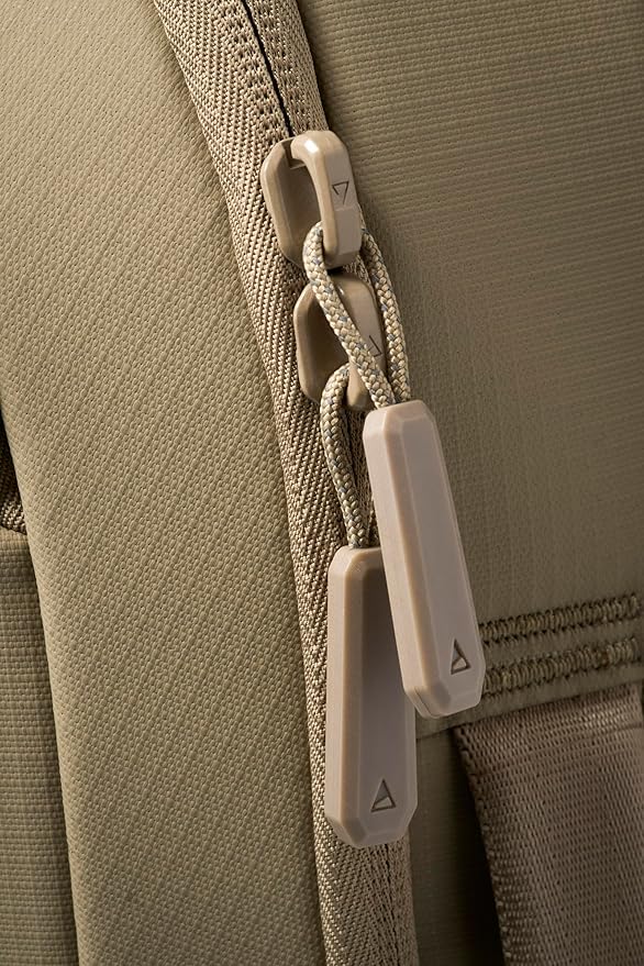 NOMATIC Navigator RS Pack - 15L w/ 6L Built-In Expansion - Water Resistant Coated Ripstop - Anti Theft Backpack - Laptop Bag - Computer Backpack (Sand)