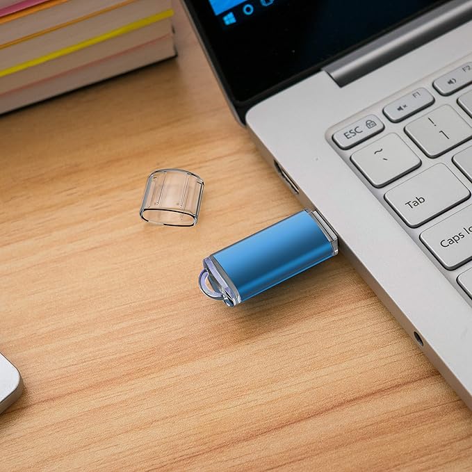 USB 3.0 Flash Drive K&ZZ 5 Pack 64GB Flash Drive 3.0 64 GB Thumb Drives 64G Memory Stick Data Drive Flash Stick U Disk, Multicolored