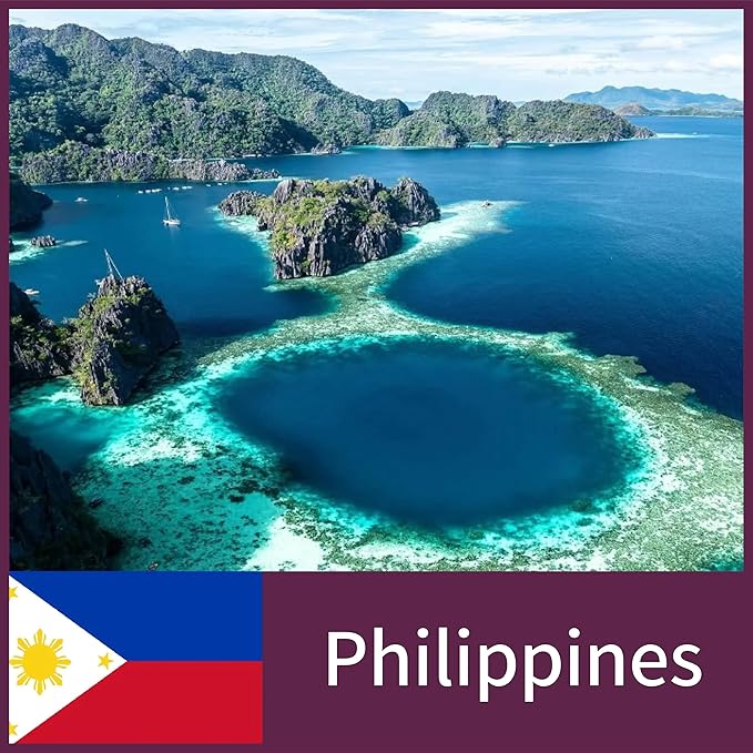 3-in-1 SIM Card for The Philippines– Prepaid Data Plans | 2GB Daily Data,7 Days | Unlimited 4/5G Speed Internet