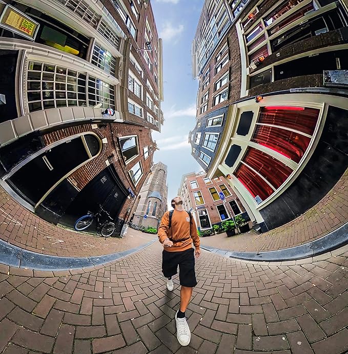 GoPro MAX — Waterproof 360 + Traditional Action Camera with Touch Screen Spherical 5.6K30 HD Video 16.6MP 360 Photos 1080p Live Streaming Stabilization