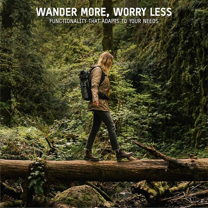 WANDRD PRVKE 21L, V3 Backpack: Weather-Resistant Travel & Camera Backpack with Laptop Sleeve, Quick Side Access, Clamshell Opening – Ideal Photography & Travel Bag (Wastach Green)