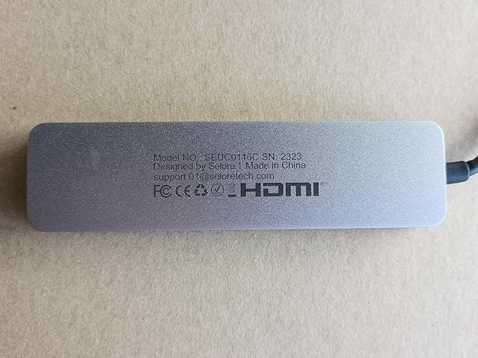 USB C Hub HDMI Adapter for MacBook Pro/Air, 7 in 1 USBC Dongle with HDMI, SD/TF Card Reader, USB C Data Port,100W PD, and 2 USB 3.0 Compatible for MacBook Pro/Air, Dell XPS, Lenovo Thinkpad.