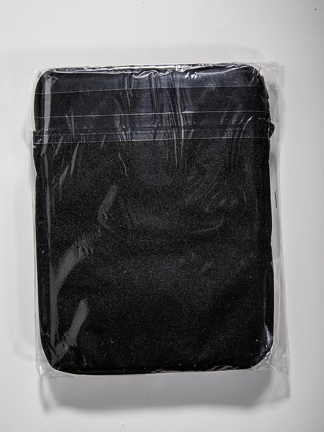 MoKo 9-11 Inch 360° Protective Tablet Sleeve Bag, Fits iPad Air M3 11, 5/4th 10.9, iPad A16 10/9/8/7th 10.2, iPadPro 11 Inch, Tab S8/S9 11, Multifunctional Bag with Shoulder and Headphone Port, Black