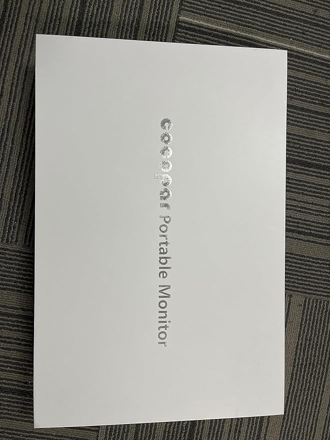 cocopar Portable Monitor 4K - 17.3 Inch UHD FreeSync HDR IPS 130% sRGB 3840x2160 Lightweight Eye Care Computer Display with Type-C mini DP HDMI for Xbox PS4/5 Laptop PC Mac, with Smart Case VESA