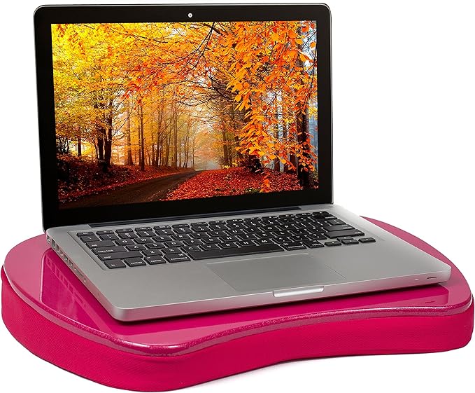 Sofia + Sam Mini Memory Foam Lap Desk Color: Pink