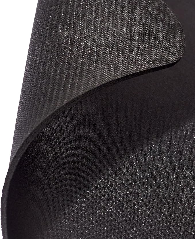 Amazon Basics Square Mouse Pad, Cloth with Rubberized Base, Standard, Black, 12.4L x 10.6W inches