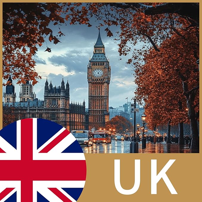 UK Data Only eSIM Card 10 GB Fixed in 30 Days England Travel Internet Prepaid 4/5G-LTE High -Speed Traffic Unlimited Low Speed