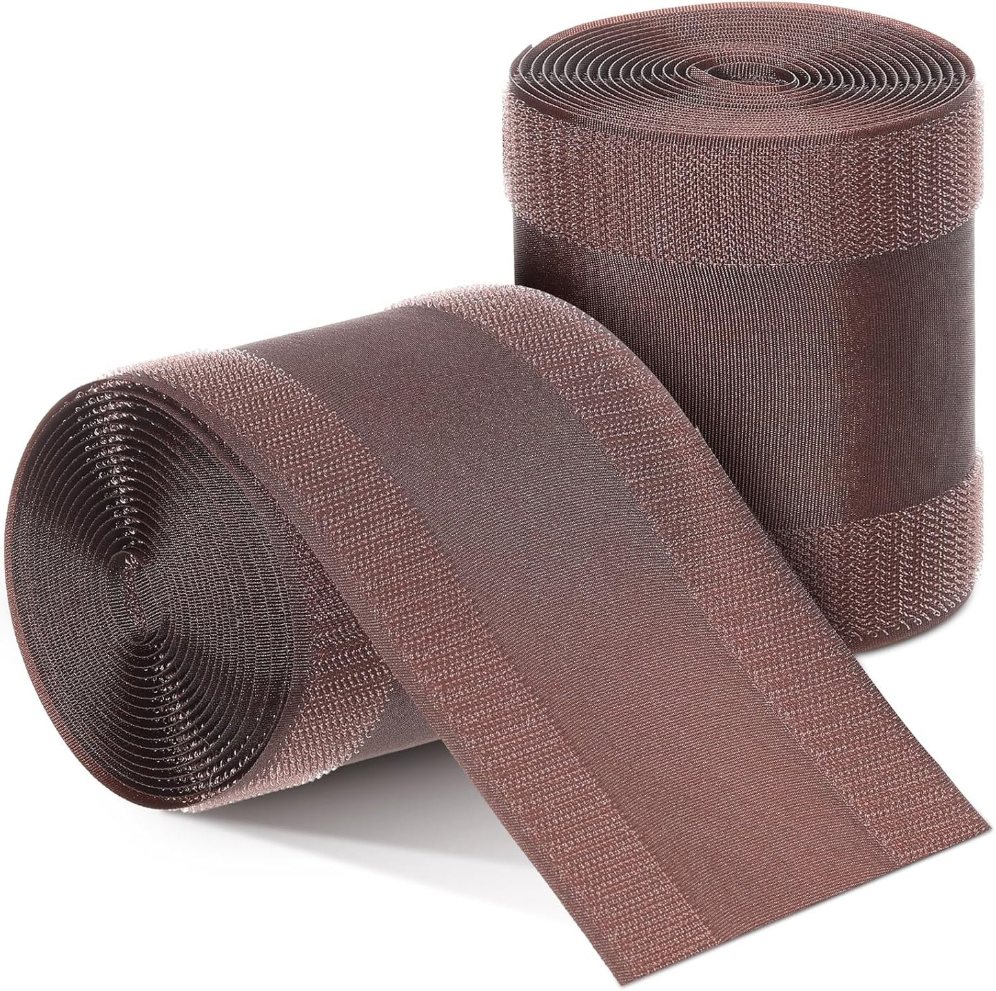 WILLBOND Grip Floor Cable Cover Cords Protector Management Only for Commercial Office Carpet(19.69 ft,Brown)