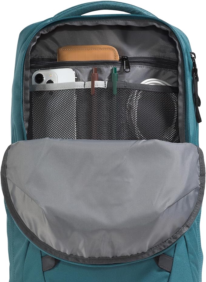 THE NORTH FACE Vault Everyday Laptop Backpack | Commuter Travel Bag with Water-Repellent Finish, Spacious Main Compartment, Space/TNF Black, One Size