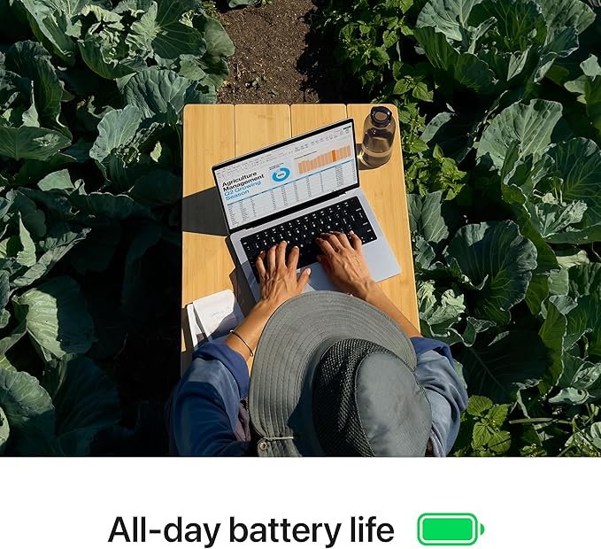 Apple 2024 MacBook Pro Laptop with M4 chip with 10‑core CPU and 10‑core GPU: Built for Apple Intelligence, 14.2-inch Liquid Retina XDR Display, 16GB Unified Memory, 1TB SSD Storage; Silver