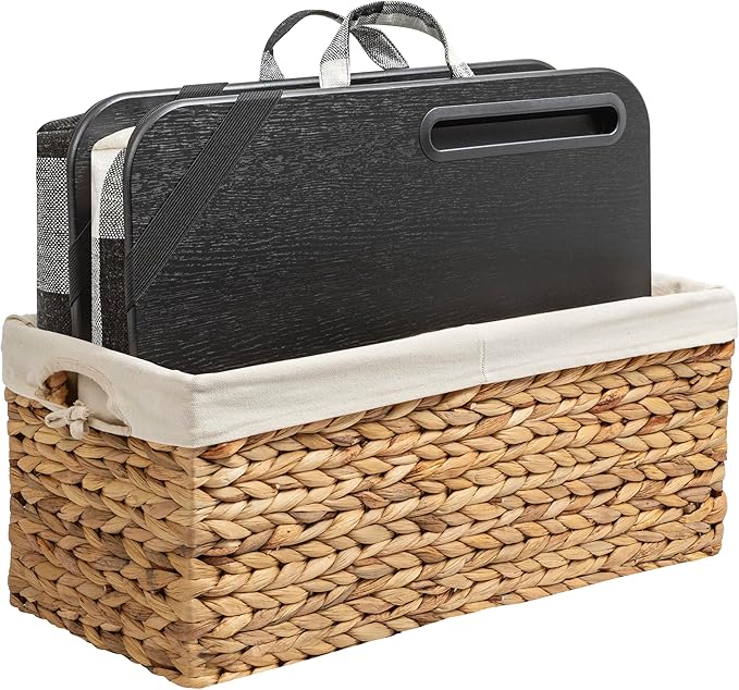 LAPGEAR Designer Lap Desk 2-Pack with Storage Basket, Phone Slot & Device Ledge – Buffalo Check – Fits Laptops up to 15.6" – Style No. 70428