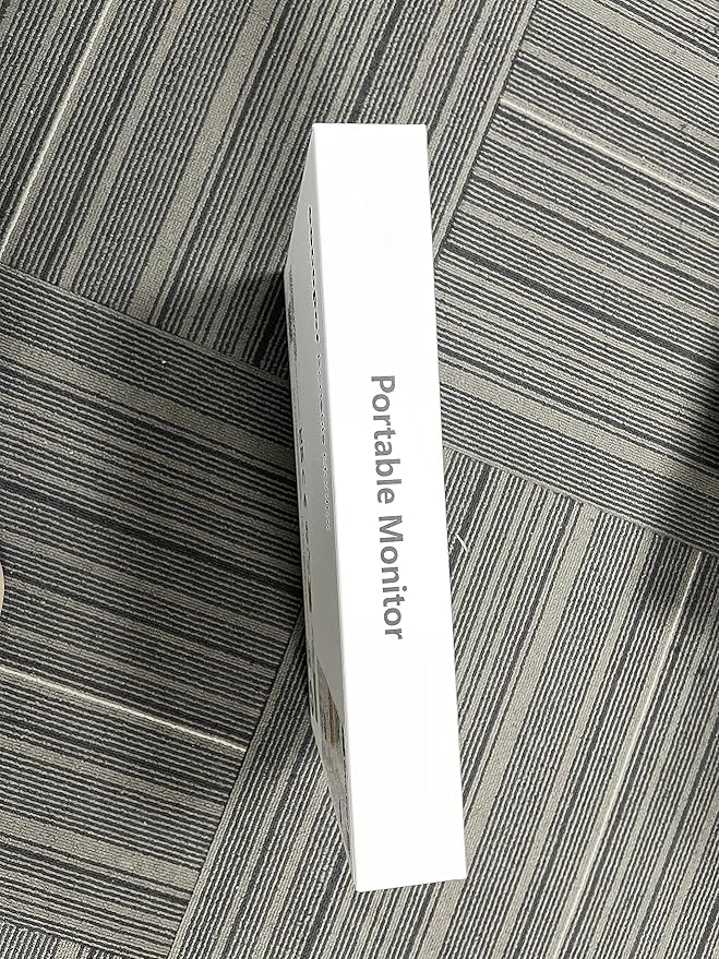 cocopar Portable Monitor 4K - 17.3 Inch UHD FreeSync HDR IPS 130% sRGB 3840x2160 Lightweight Eye Care Computer Display with Type-C mini DP HDMI for Xbox PS4/5 Laptop PC Mac, with Smart Case VESA