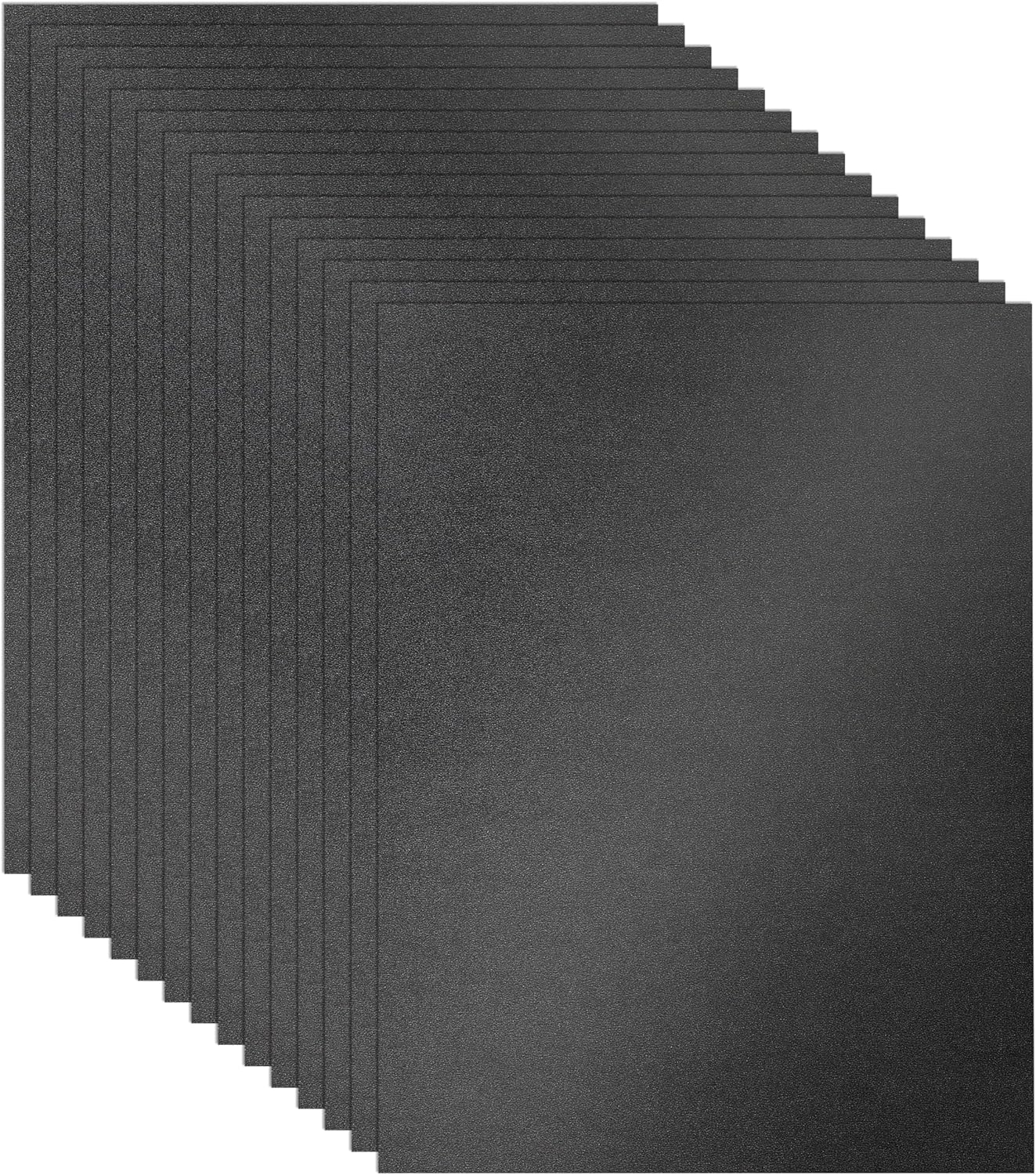 100 Sheets Black Shimmer Cardstock 8.5 x 11 Printer Paper, 92lb Heavyweight Construction Paper Card Stock for Wedding invitations, School Crafting, Thank You Cards, Making Card