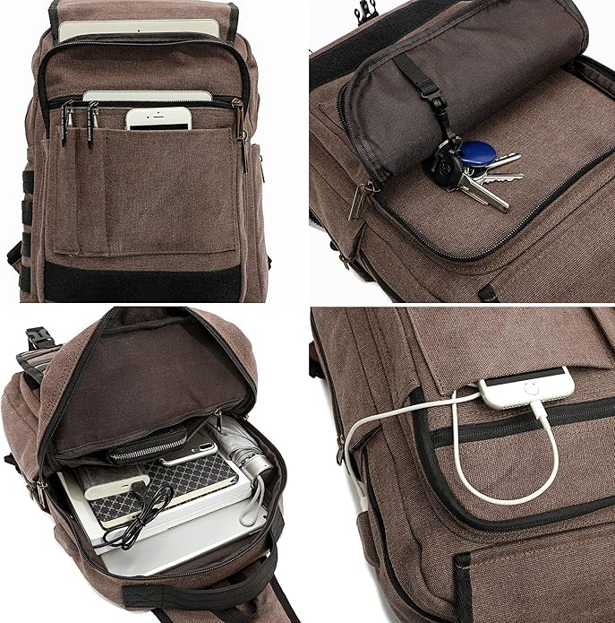 NICGID Sling Bags Chest Shoulder Backpacks, 12.5'' 13.3'' 14.1'' 15.6''Laptop Backpack Crossbody Messenger Bag Travel Outdoor